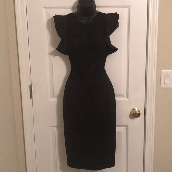 Dresses & Skirts - Sexy Black Midi
